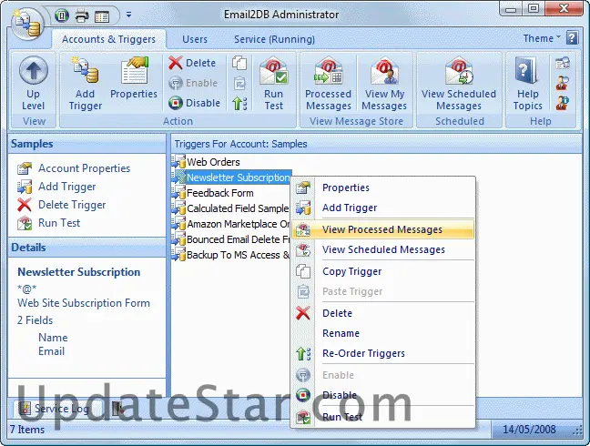 Email2DB 3.1