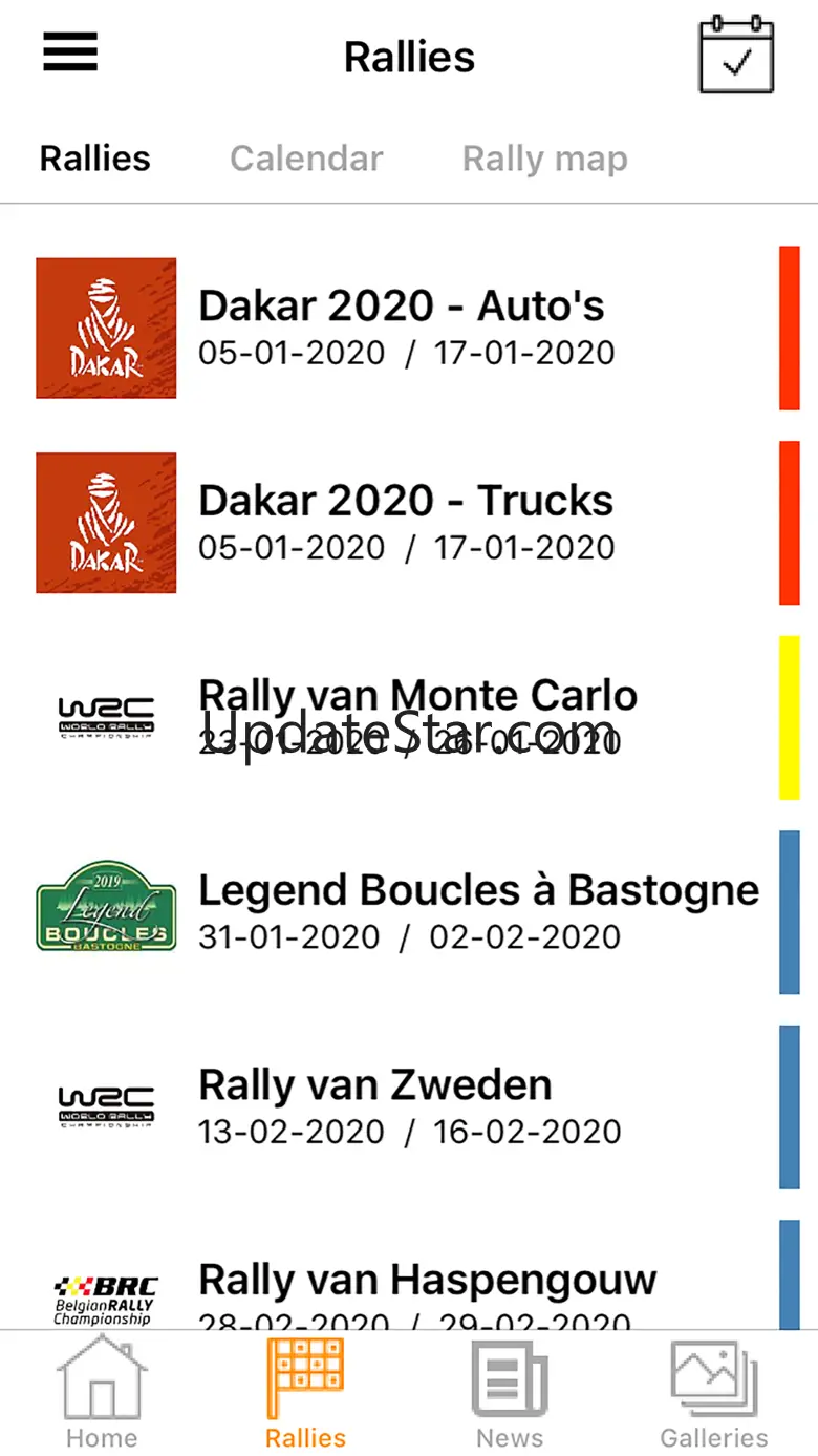 Rally Results 5.0.9