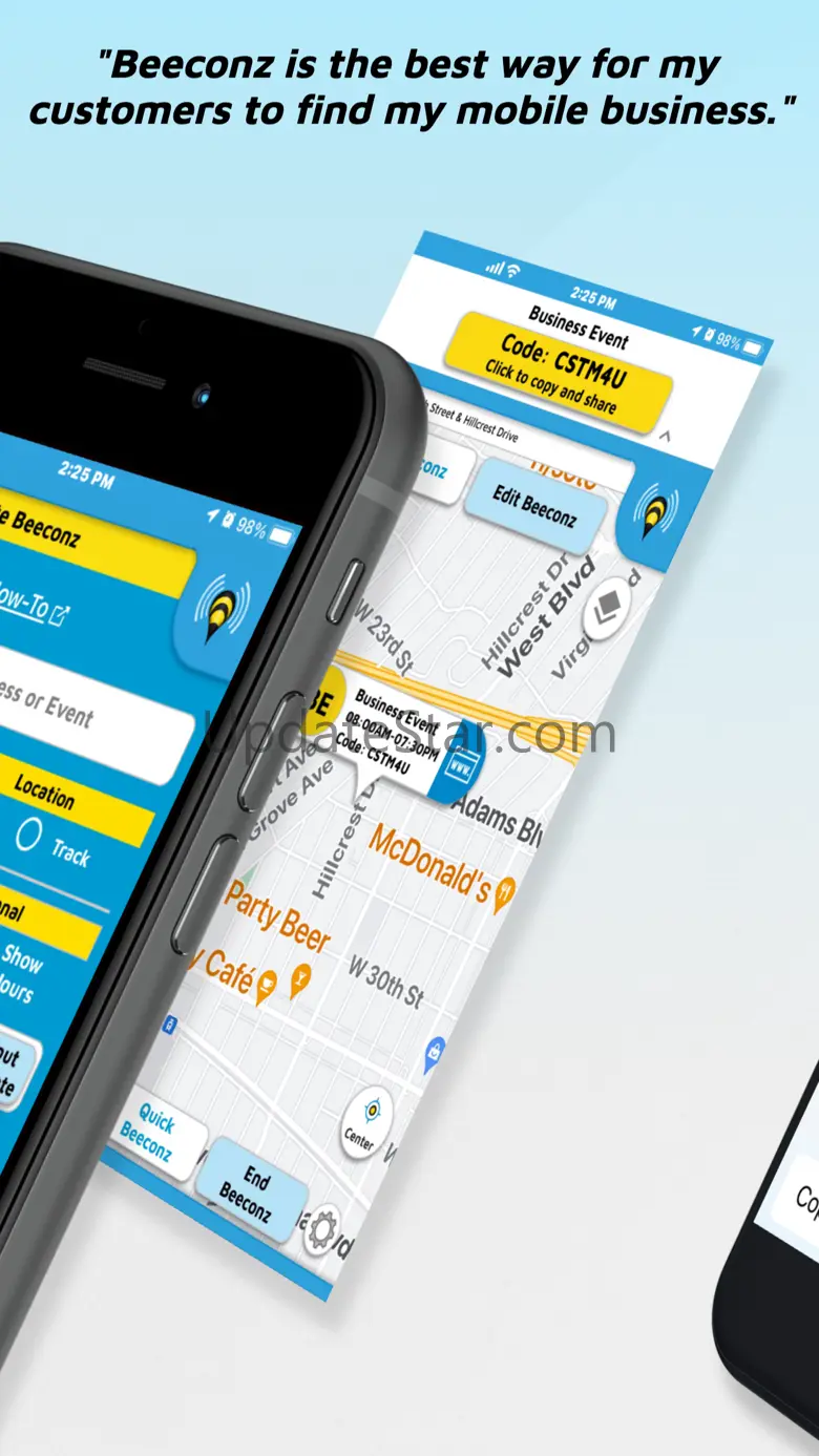 Beeconz: A Portable Address 4U 2.1