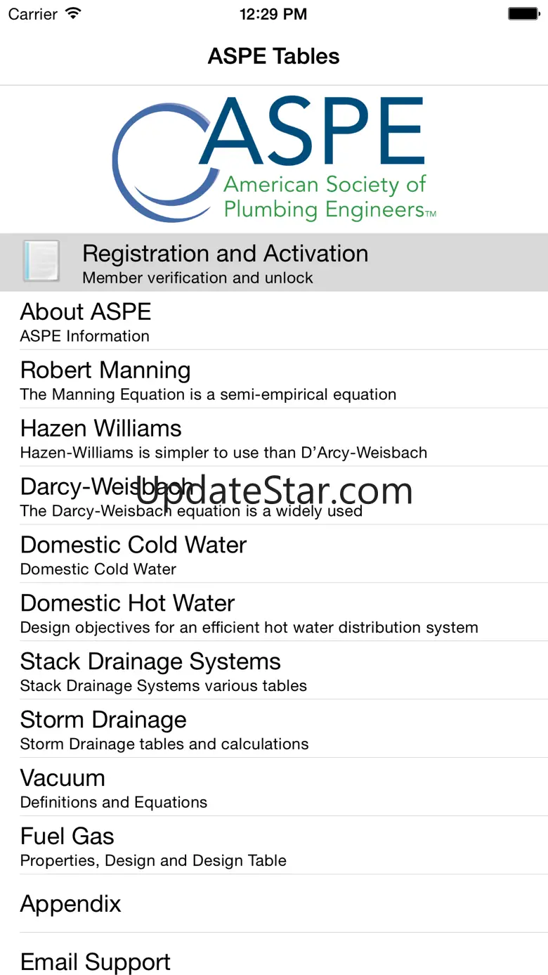 ASPE Tables V4 4.3
