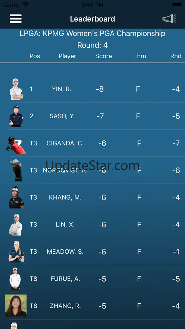 LPGA Player 3.0.0