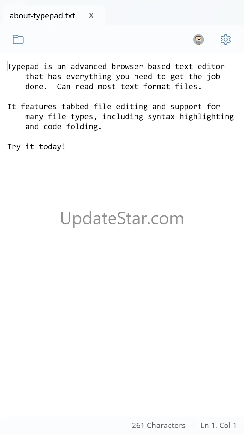 Typepad Editor 2.6.0