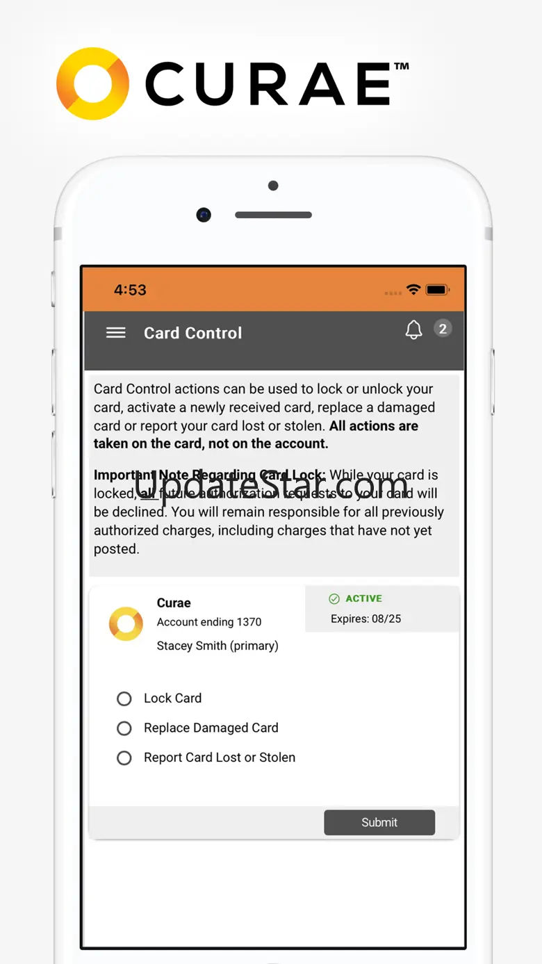 Curae Account Center 4.22.44