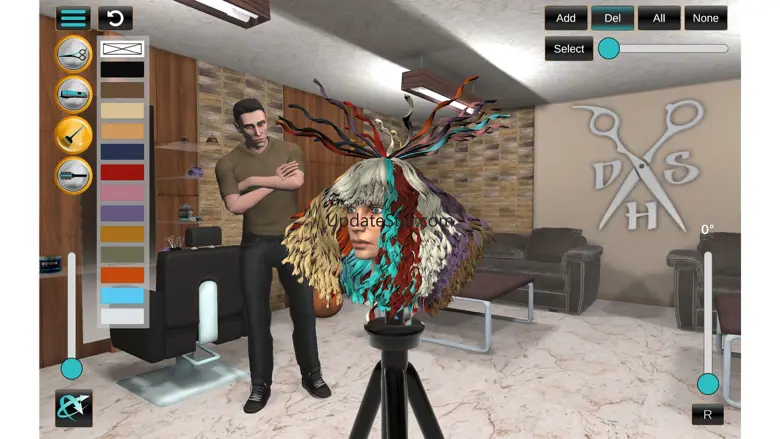 Digital Hair Simulator VQ439C4F8S