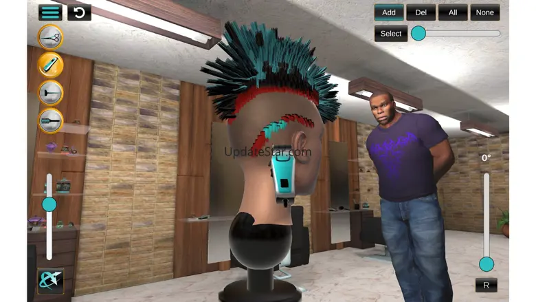 Digital Hair Simulator VQ439C4F8S
