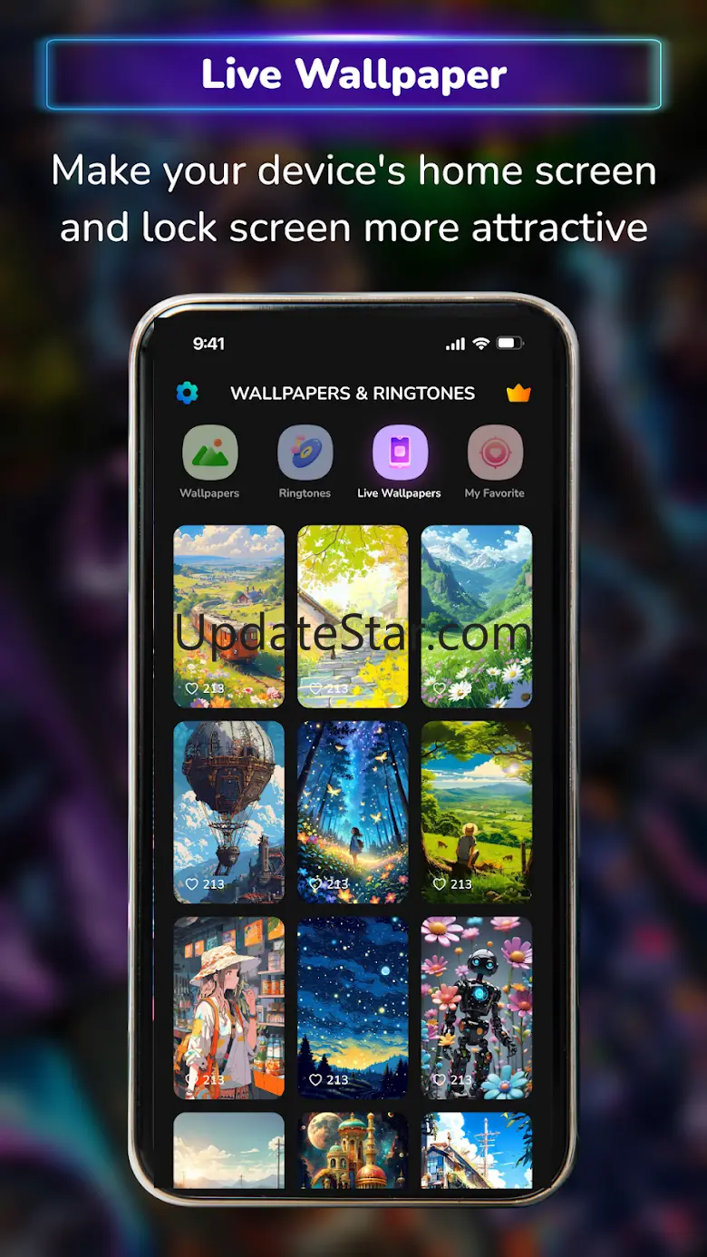 Wallpaper 4k & phone ringtones 1.0.12
