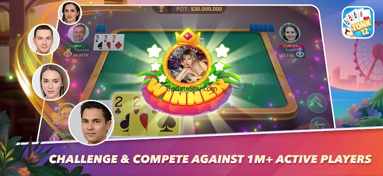 Tonk 12: Tunk Rummy ZingPlay 1.4