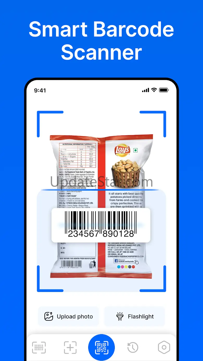 QR & Barcode Scanner, Launcher