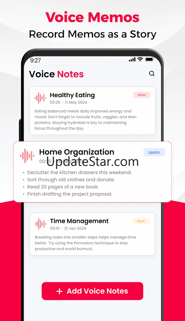 Voice Memo - Recorder & Notes 1.3