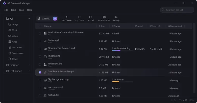 AB Download Manager 1.6.2
