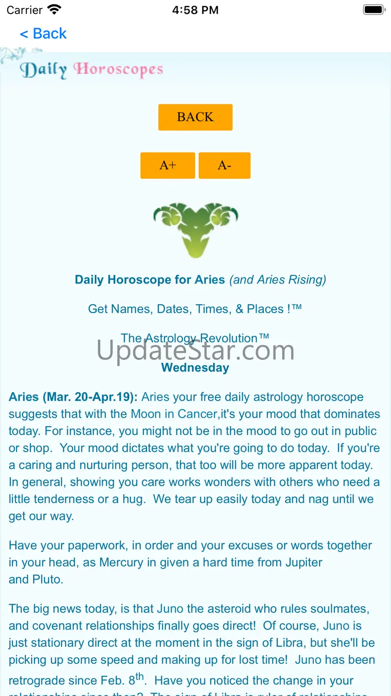Horoscopes by Terry Nazon 1.7