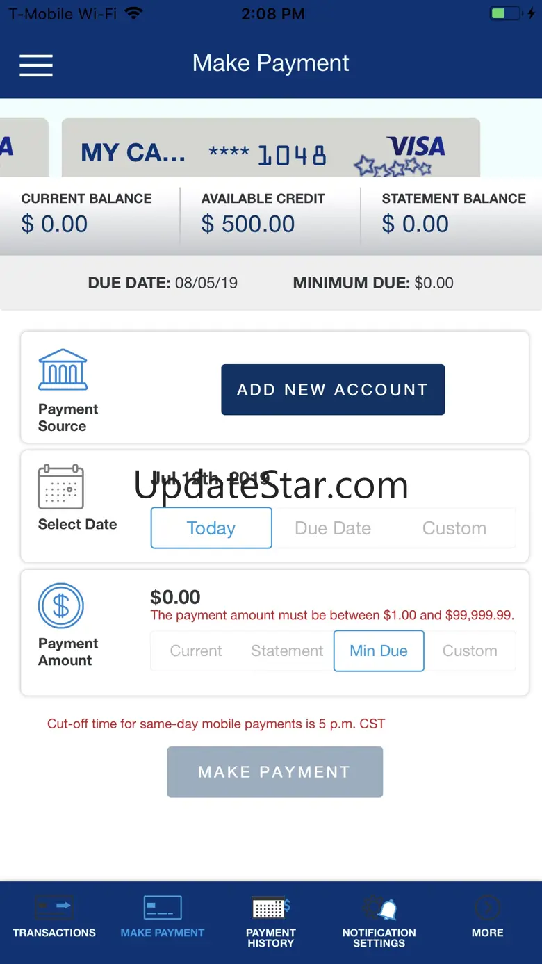 Five Star FCU Card Mgr. 43.1.1