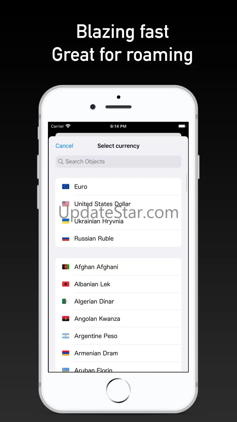 Fast Rates currency converter 2.3