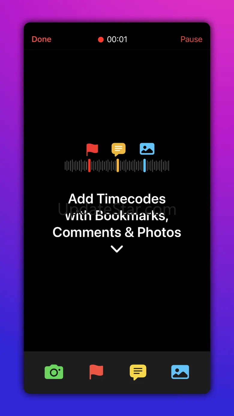 Audio Recorder with Timecodes 2.0.8