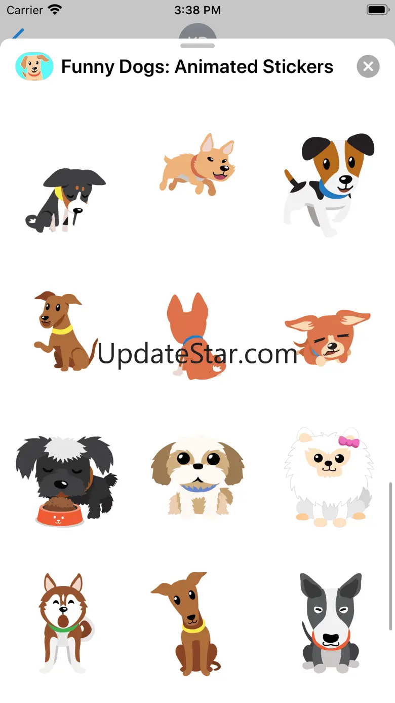 Funny Dogs: Animated Stickers 1.0