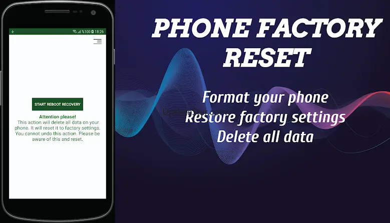 Factory Reset-Format Phone factory reset