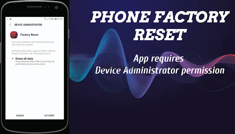 Factory Reset-Format Phone factory reset