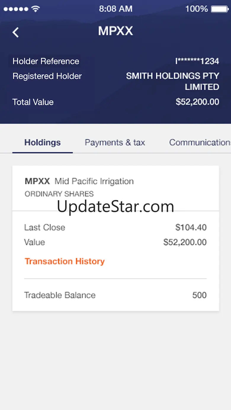 Investor Centre 3.5.0
