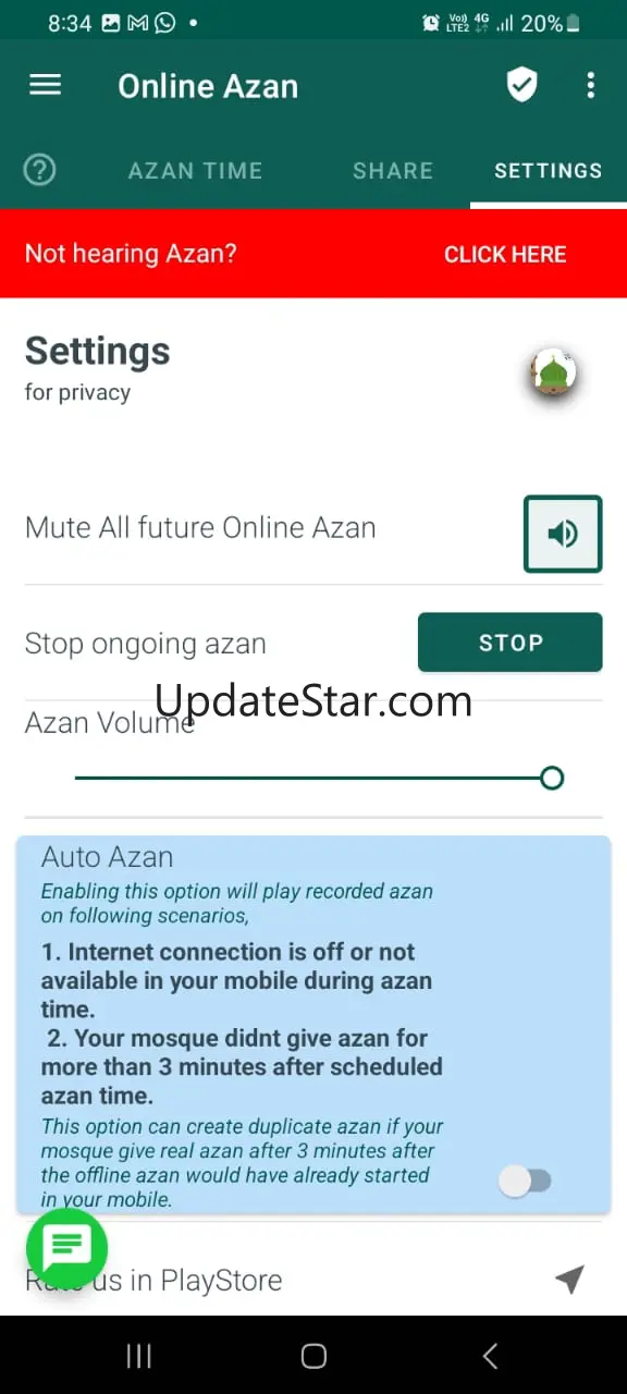 OnlineAzan 9.80072211