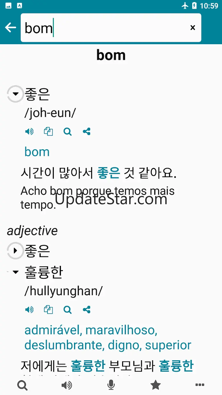 Korean - Portuguese 8.7
