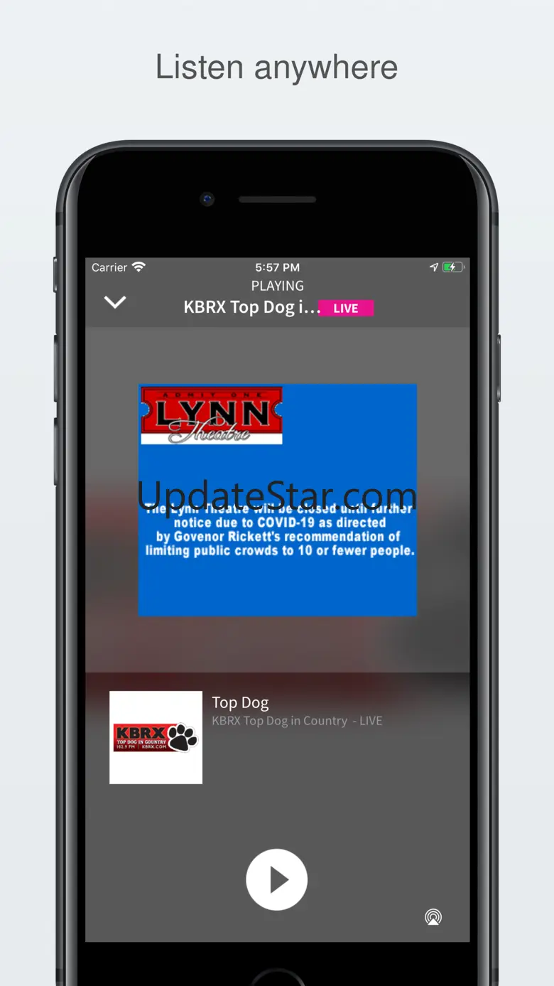 KBRX Radio 102.9 FM 1.3.0