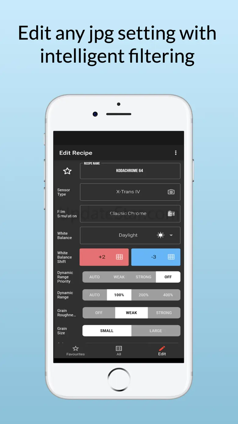 Fuji Custom Recipe 1.1.1