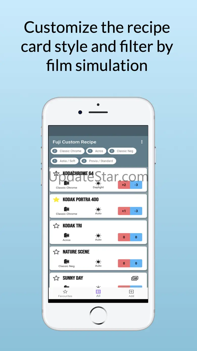 Fuji Custom Recipe 1.1.1