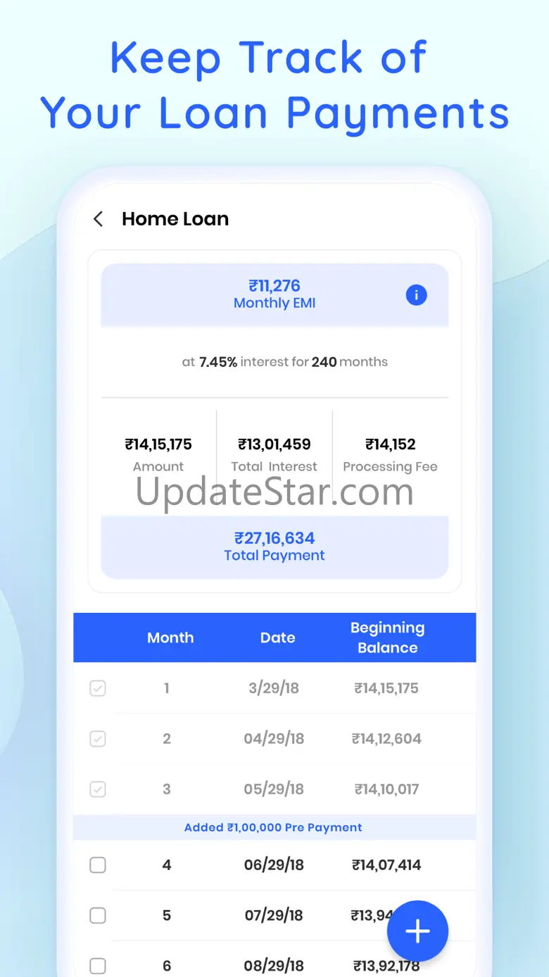EMI calculator for all Loans 1.0.7