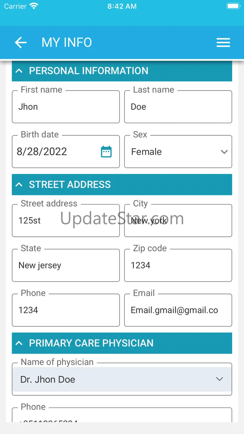 MyMedlist 1.0