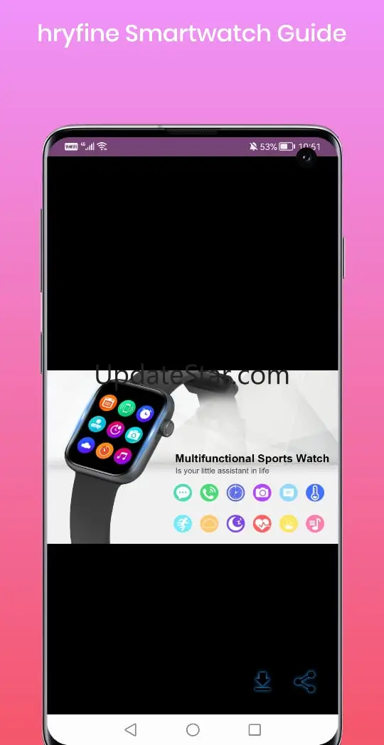 Hryfine Smartwatch Guide 3