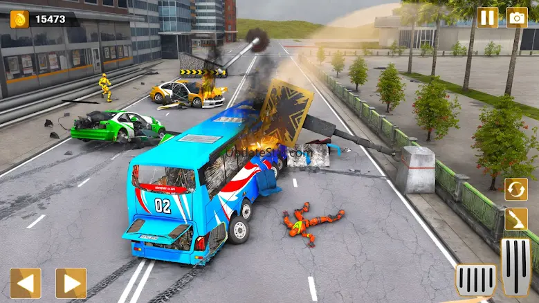 Highway Bus Crash Simulator 3D 1.3