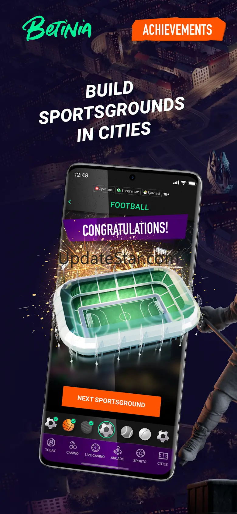 Betinia: Sports Betting, Slots 1.0.28