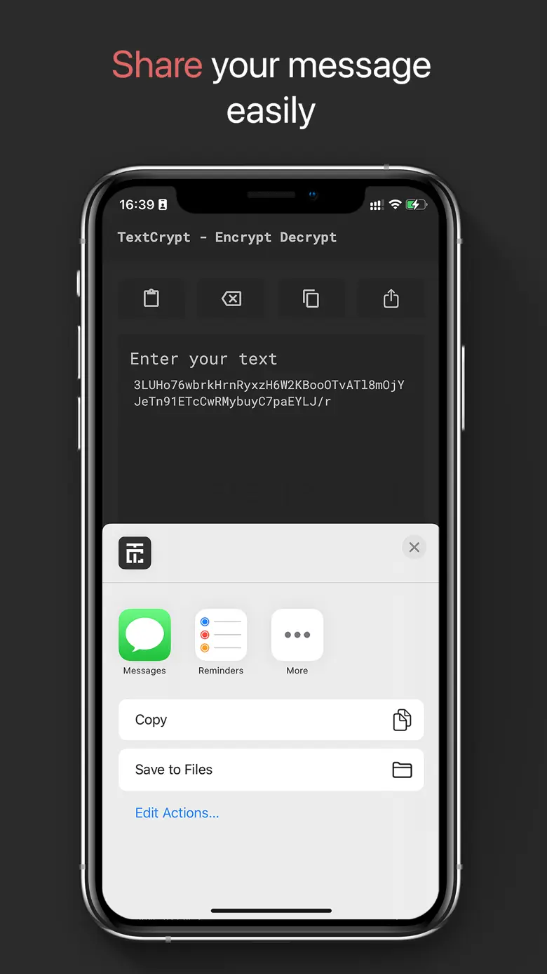 TextCrypt - Encrypt & Decrypt 1.0.1