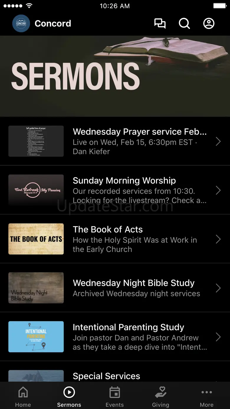 Concord Baptist Granite Falls 6.2.2