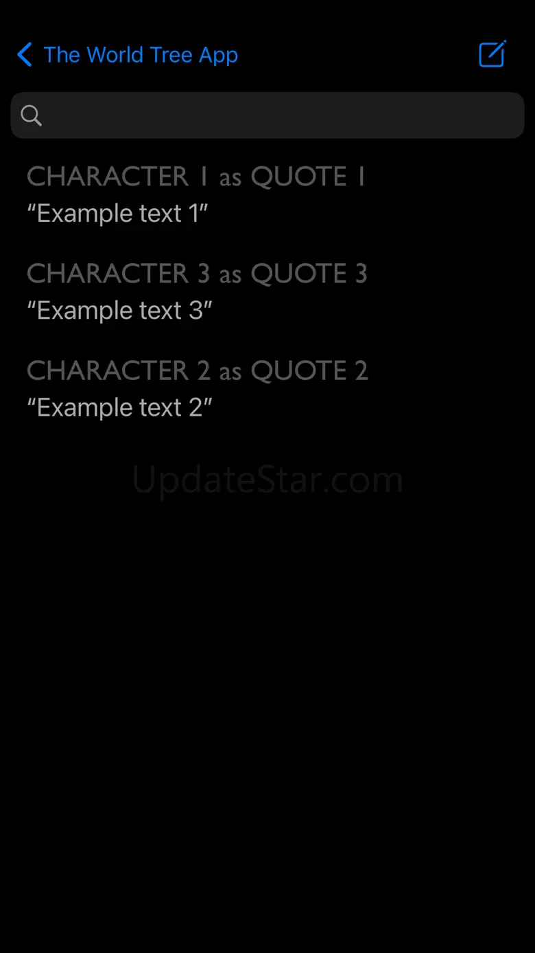 The World Tree App 1.2