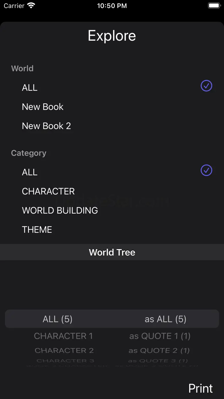The World Tree App 1.2