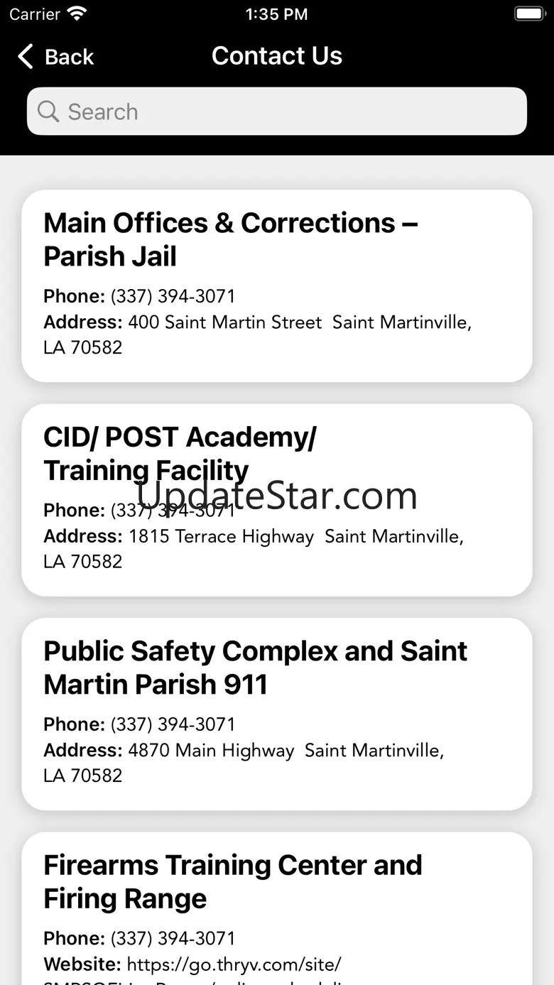 St. Martin Parish Sheriff (LA) 2.0.0