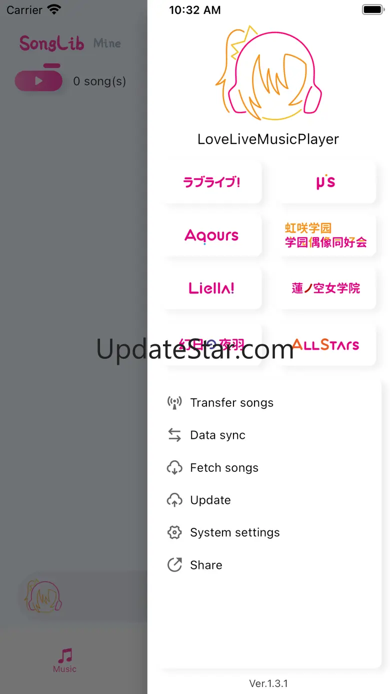 LoveLiveMusicPlayer 1.6.0