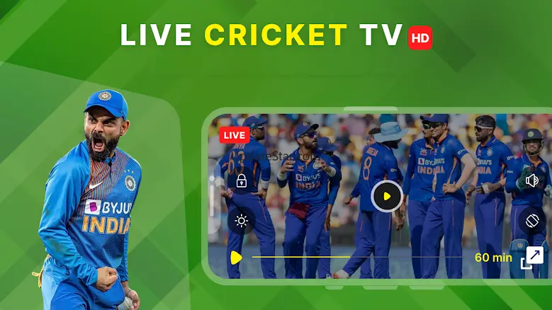 Live Cricket TV HD: Streaming 1.0