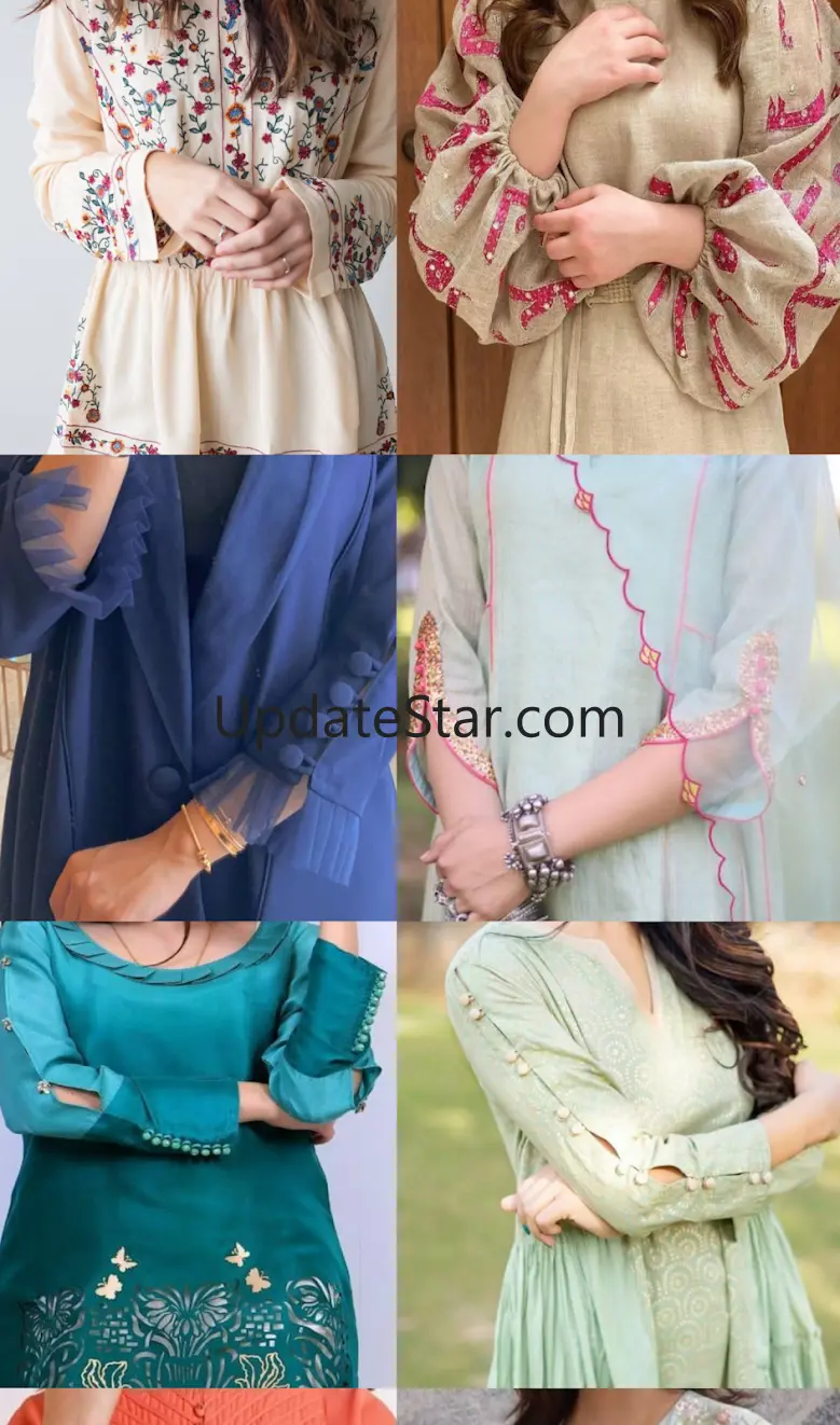 Kurti Sleeves Designs 2.2