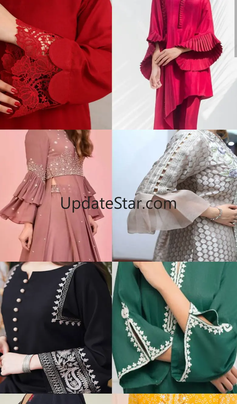 Kurti Sleeves Designs 2.2