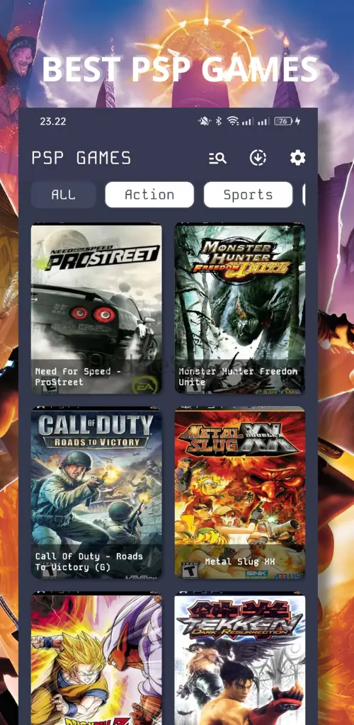 PSP Games Downloader 2025 1.4