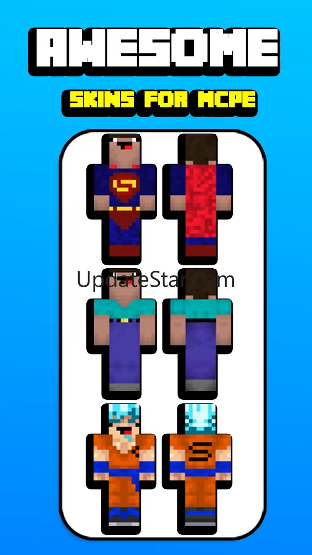 Noob Skins For Minecraft PE noob skin for minecraft v.2