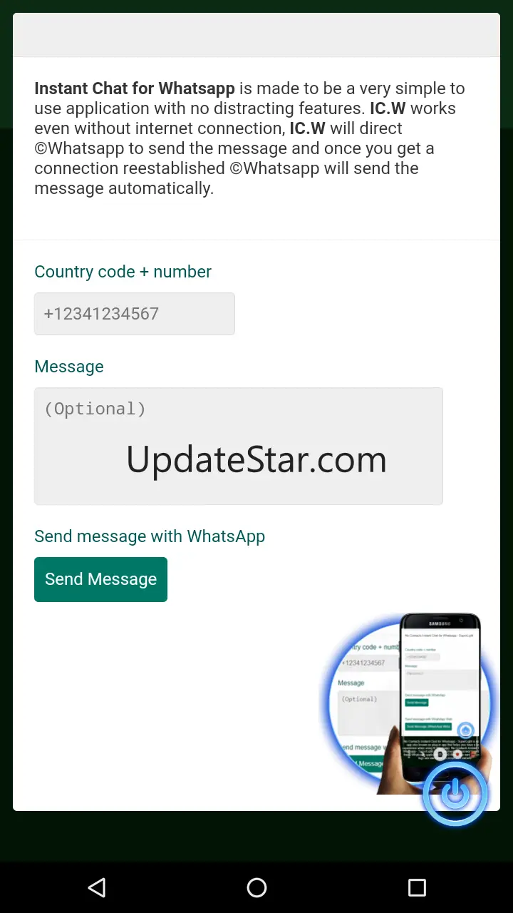 Instant Chat for Whatsapp 9.5