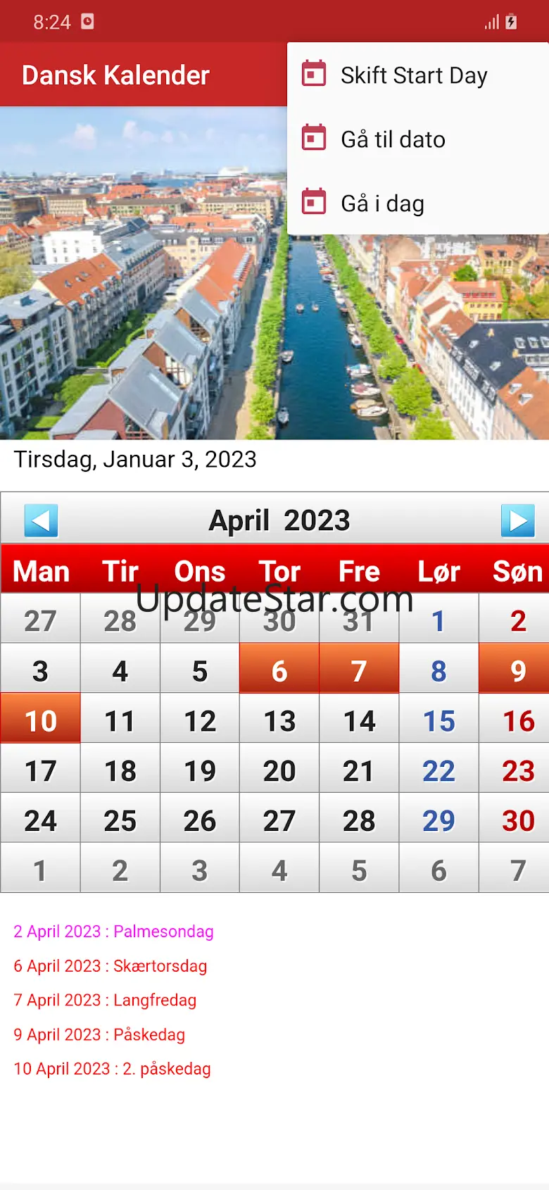 Dansk Kalender 2025 2.0.6