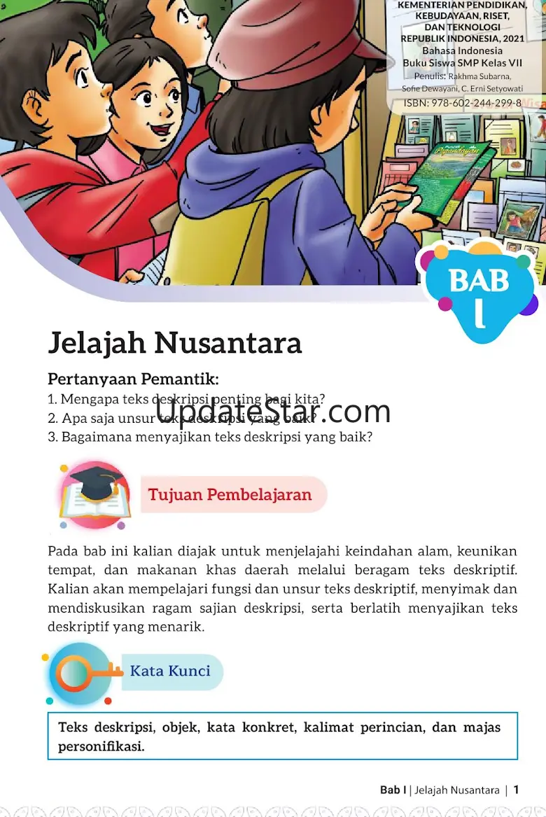 Bahasa Indonesia Kelas 7 BS 6.0