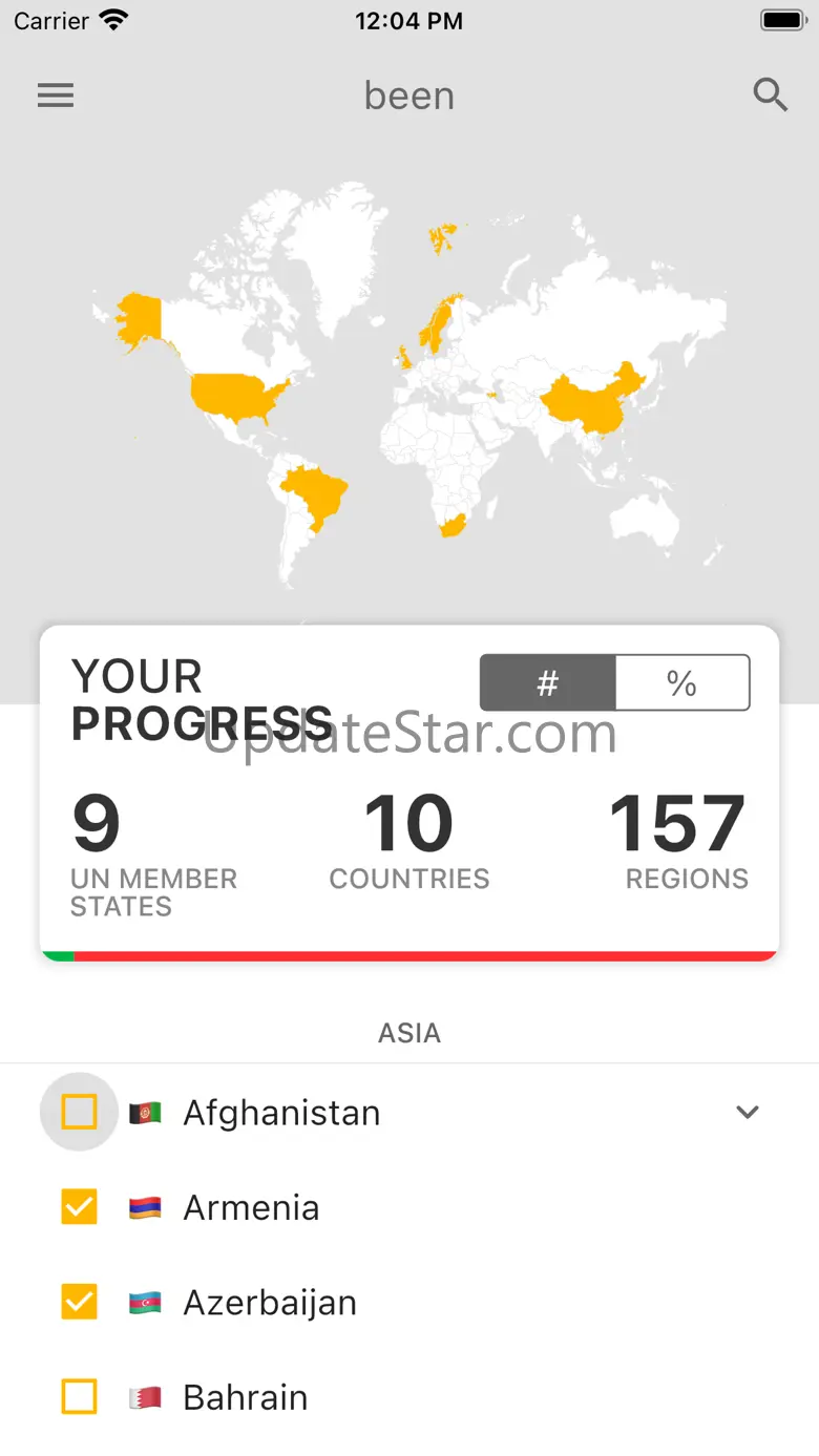 been travel map 1.2.4