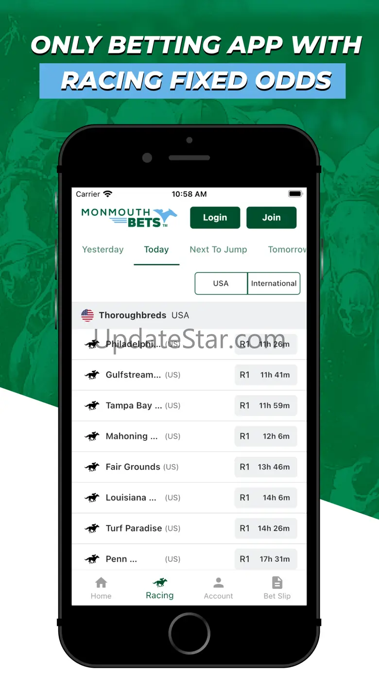 MonmouthBets - Horse Race Bets 2.0.24