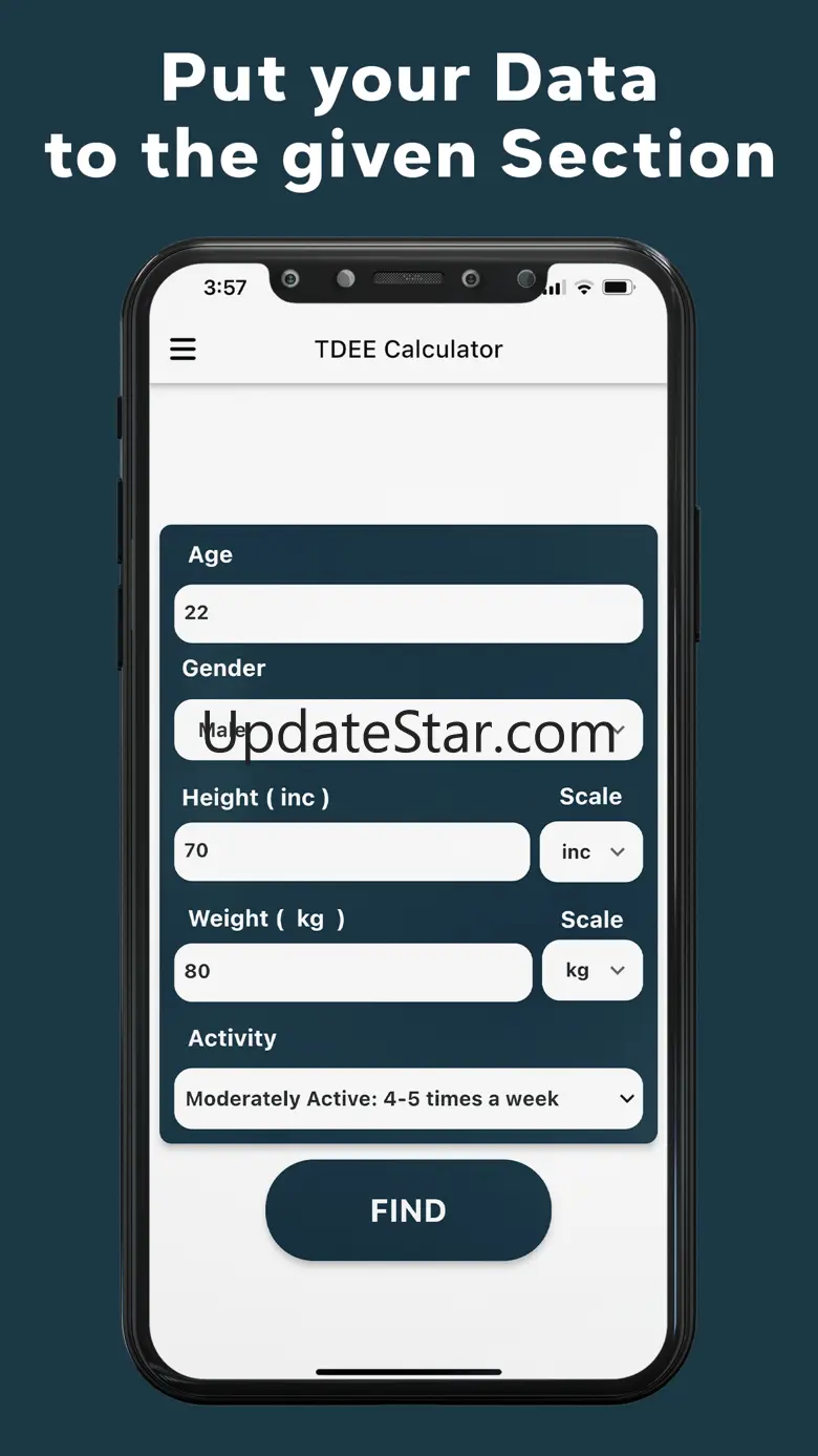 TDEE Calculator° 1.0.4