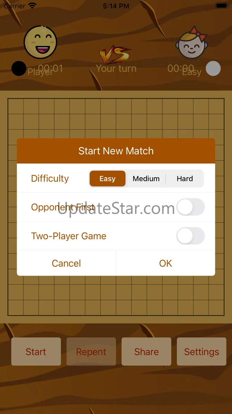Yoyo Gomoku Five in a Row 1.1.1